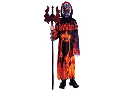 Kostým Ďábel s kapucí klučičí 130-140 cm