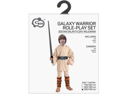 Kostým Hvězdný bojovník 130-140 cm