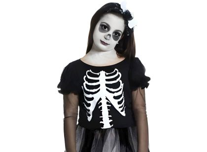 Kostým Kostlivec holčičí 110-120 cm