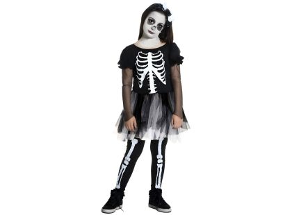 Kostým Kostlivec holčičí 110-120 cm