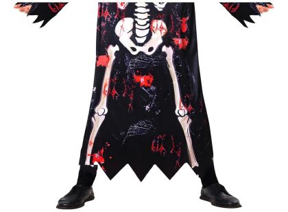 Kostým Kostlivec s maskou klučičí 130-140 cm