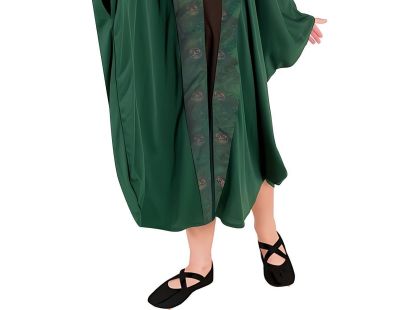 Kostým Kouzelník-Kouzelnice zelený 130-140 cm