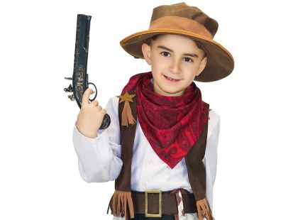 Kostým Kovboj 130-140 cm