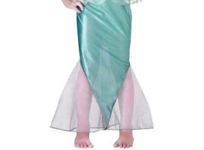 Kostým Mořská víla zelený 130-140 cm