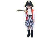 Kostým Pirátka holčičí 110-120 cm