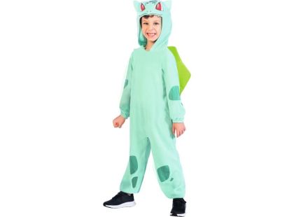 Kostým Pokémon Bulbasaur 116 - 128 cm - Poškozený obal
