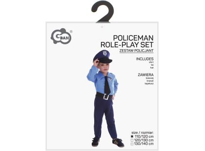 Kostým Policista-Policistka 110-120 cm