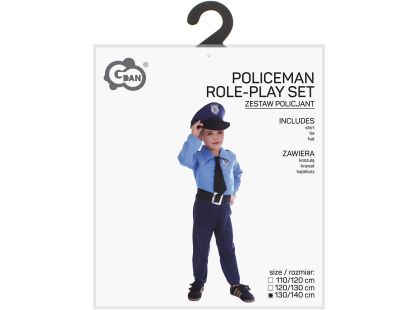 Kostým Policista-Policistka 130-140 cm