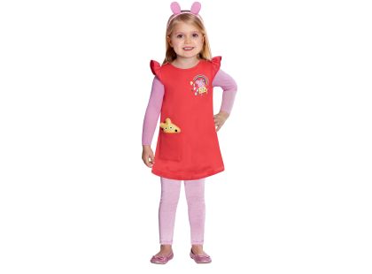 Kostým Prasátko Peppa, 4-6 let - Poškozený obal