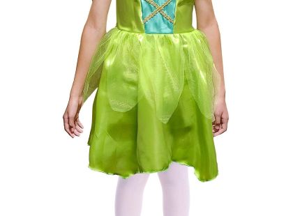 Kostým Zelená víla 130-140 cm