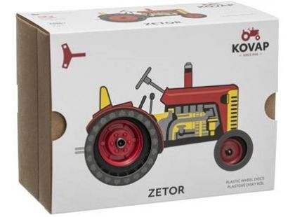 Kovap Traktor Zetor - Červený
