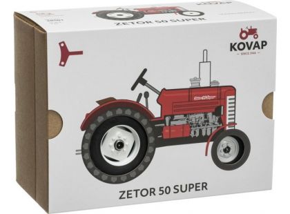 Kovap Traktor Zetor 50 Super - Červená