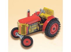 Kovap Traktor Zetor červený kovové disky