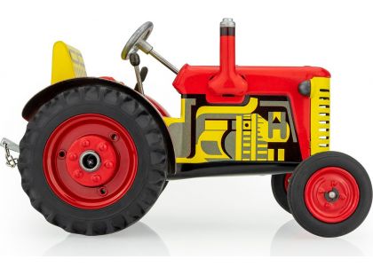 Kovap Traktor Zetor červený kovové disky