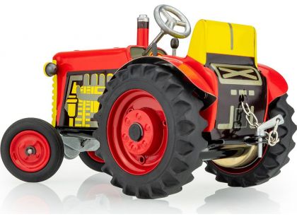 Kovap Traktor Zetor červený kovové disky