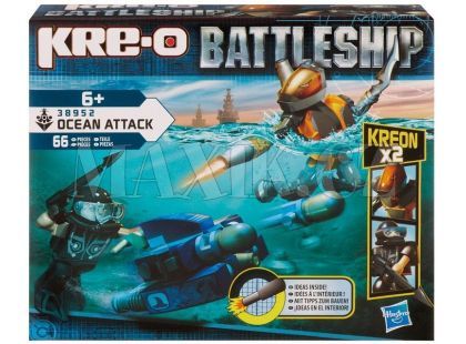 Kre-o Battleship stavebnice podmořský útok