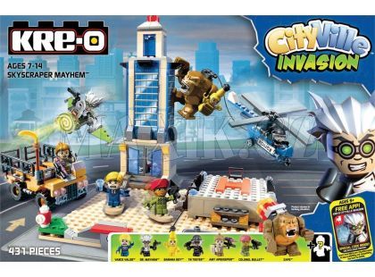 Kre-o CityVille interaktivní stavebnice mrakodrap