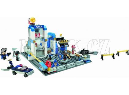 KRE-O CityVille interaktivní stavebnice policejní