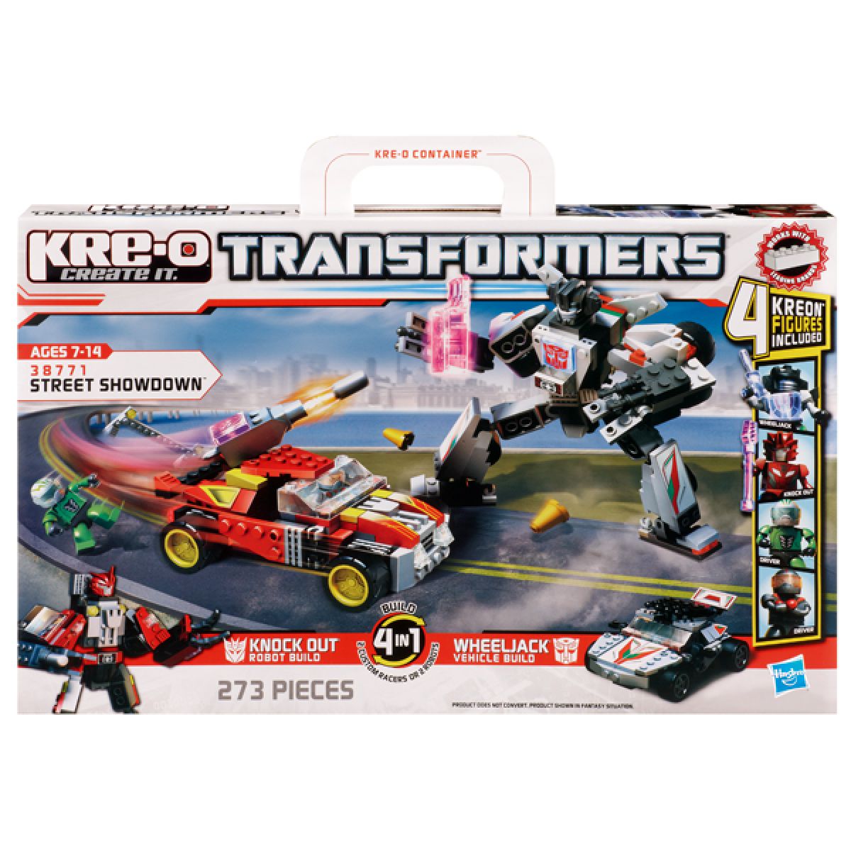 KRE-O Transformers stavebnice honička ulicemi Hasbro 38771