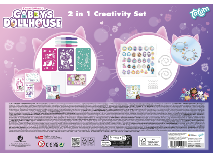 Kreativní sada 2v1 Gábinčin kouzelný domek