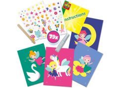 Kreativní sada obtisků + třpytky