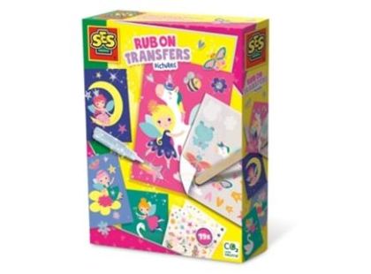 Kreativní sada obtisků + třpytky