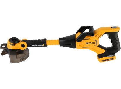 Křovinořez s doplňky plast 52 cm na baterie se zvukem - Poškozený obal