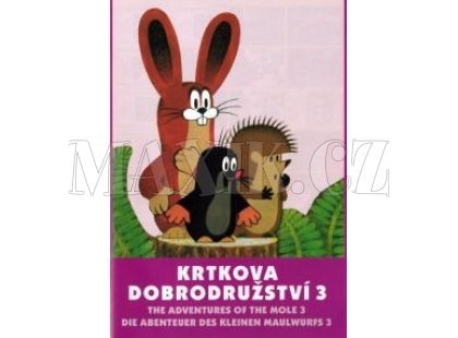 Krtkova dobrodružství 3 DVD