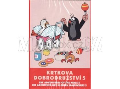 Krtkova dobrodružství 5 DVD