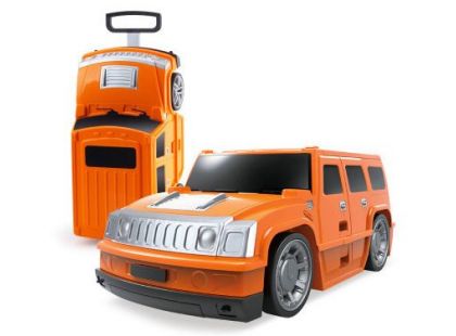 Kufr auto Hummer oranžový