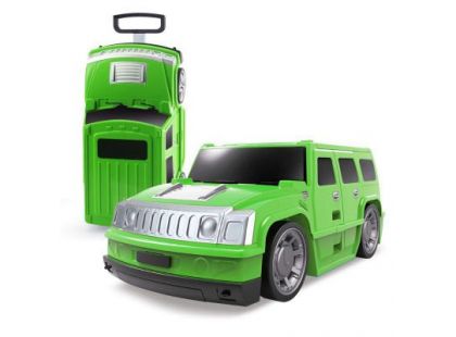 Kufr auto Hummer zelený
