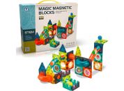 Kuličková dráha magnetická stavebnice 66 ks