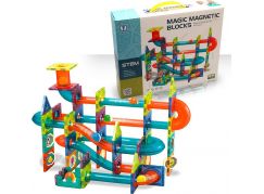 Kuličková dráha magnetická stavebnice 96 ks