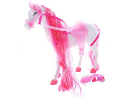 Kůň pro princeznu Steffi Love růžový - Poškozený obal