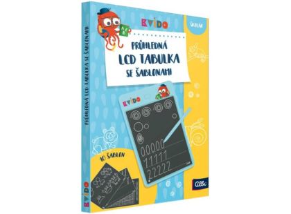 Kvído - LCD kreslicí tabulka se šablonami