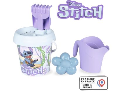 Smoby Kyblíček Stitch s konvičkou a přísl., střední