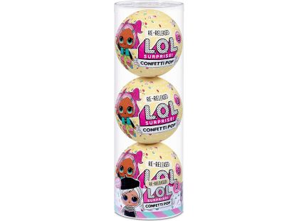 L.O.L. Surprise 3 panenky Confetti Beatnik Baby