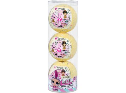 L.O.L. Surprise 3 panenky Confetti Showbaby