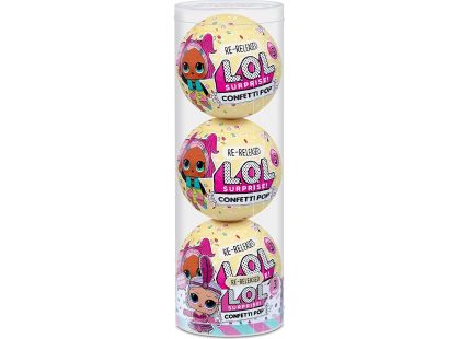L.O.L. Surprise 3 panenky Confetti Showbaby