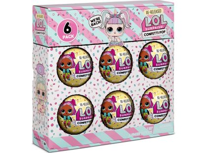 L.O.L. Surprise 6 panenek Confetti Unicorn