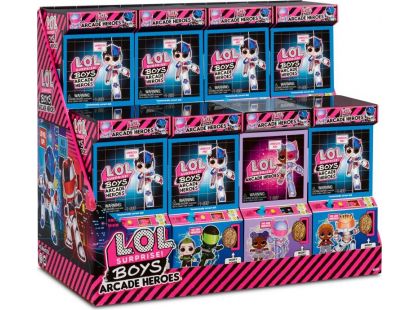 L.O.L. Surprise Boys Arcade Heroes Automat Cyber fialovo-černý