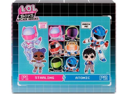 L.O.L. Surprise! Boys Arcade Heroes Automat Titanium červený