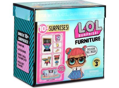 L.O.L. Surprise! Nábytek s panenkou - Třída & Teachers Pet