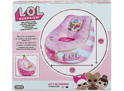 L.O.L. Surprise! Inflatable Chair - nafukovací křeslo - Poškozený obal