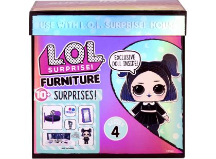 L.O.L. Surprise! Nábytek s panenkou - Útulný pokojíček & Dusk