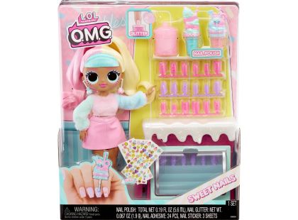 L.O.L. Surprise! OMG Nehtové studio s panenkou - Candylicious Sprinkles Shop
