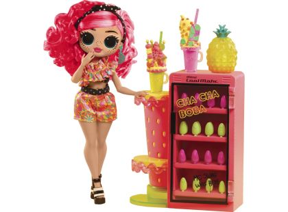 L.O.L. Surprise! OMG Nehtové studio s panenkou - Pinky Pops Fruit Shop - Poškozený obal