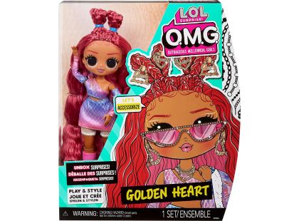 L.O.L. Surprise! OMG Velká ségra Golden Heart 25 cm
