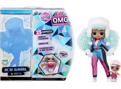 L.O.L. Surprise! OMG Winter Velká ségra Chill Icy Gurl Fashion Doll - Brrr B.B.