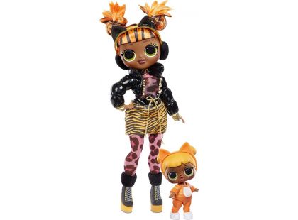 L.O.L. Surprise! OMG Winter Velká ségra Chill Missy Meow Fashion Doll - Baby Cat - Poškozený obal